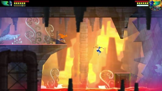 Guacamelee Super Turbo Championship Edition coop gameplay