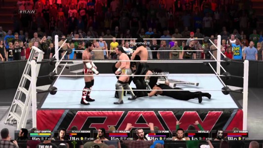 WWE 2k15 multiplayer